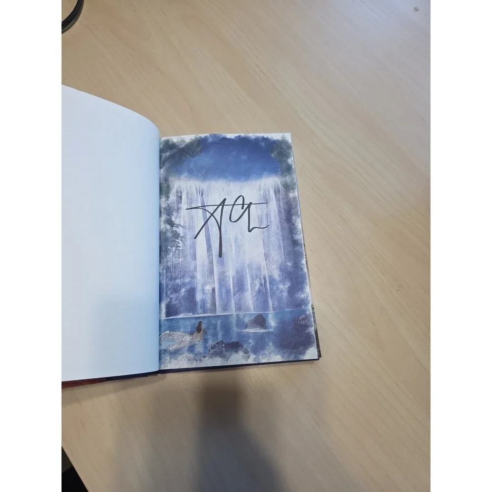Axie Oh The Floating World Signed Hardcover‎ Book and 1000 Piece Puzzle Set